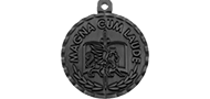 Magna Cum Laude academic honor badge.